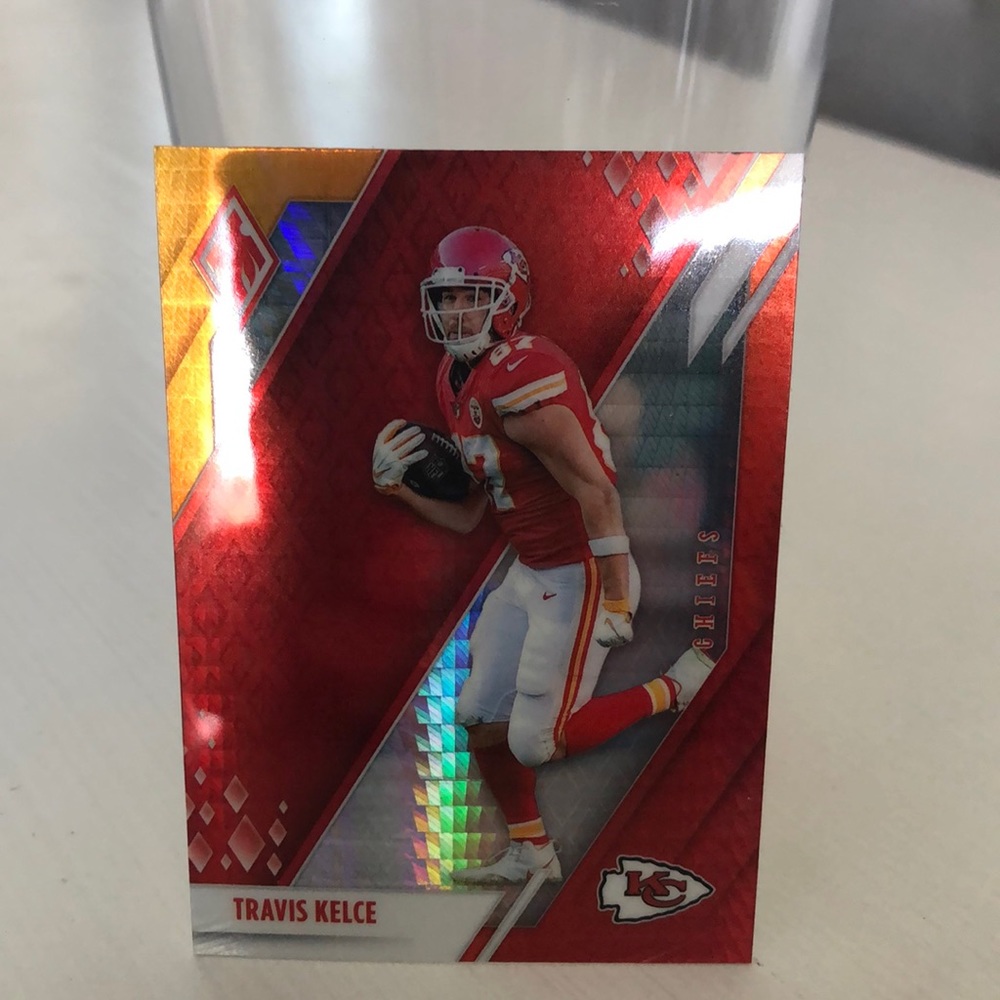 5 travis Kelce football cards